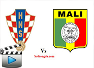 โครเอเชีย -vs- มาลี Croatia	 2 - 1	 Mali