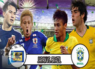 ญี่ปุ่น -vs- บราซิล Japan 0-4 Brazil