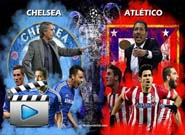 เชลซี -vs- แอตฯ มาดริด , Chelsea vs Atletico Madrid , uefa championleague