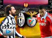 ยูเวนตุส -vs- เบนฟิก้า , Juventus vs Benfica , uefa europa league