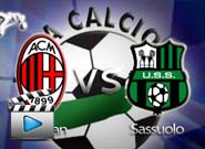 มิลาน -vs- ซัสซัวโล่ AC Milan 2-1 Sassuolo