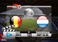 เบลเยียม -vs- ลักเซมเบิร์ก  Belgium 5-1 Luxembourg