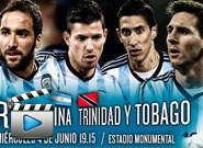 อาร์เจนติน่า vs ทรินิแดด  Argentina 3 - 0 Trinidad/Tobago