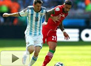 อาร์เจนติน่า -vs- อิหร่าน  Argentina	 1:0	 Iran