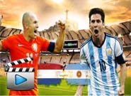 ฮอลแลนด์vsอาร์เจนตินา Netherlands 0-0 Argentina