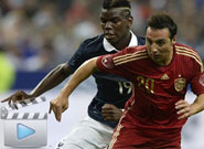 ฝรั่งเศส vs สเปน France 1-0 Spain