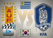 เกาหลีใต้ vs อุรุกวัย   SOUTH KOREA 0 - 1 URUGUAY