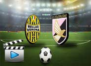 เวโรน่า vs ปาแลร์โม่ Verona	2 - 1 Palermo