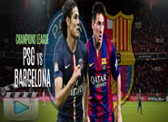 เปแอสเช -vs- บาร์เซโลน่า Paris SG 3-2 Barcelona