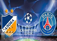 เปแอสเช -vs- อาโปเอล PSG 1-0	 APOEL