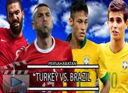 ตุรกี -vs- บราซิล  Turkey 0-4 Brazil