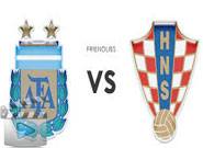 อาร์เจนตินา -vs- โครเอเชีย Argentina 	2 - 1 	Croatia