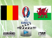 เบลเยียม -vs- เวลส์ , Belgium 0-0 Wales