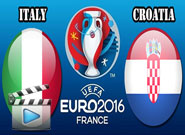 อิตาลี -vs- โครเอเชีย , Italy 1-1 Croatia