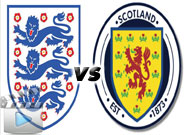 สกอตแลนด์ -vs- อังกฤษ  Scotland	 1:3	 England