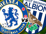 เชลซี -vs- เวสต์บรอมวิช Chelsea	 2-0	 West Brom