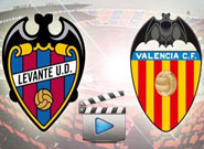 เลบานเต้ -vs- บาเลนเซีย , Levante 2-1 Valencia