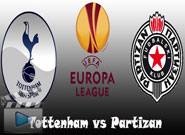  สเปอร์ส -vs- ปาร์ติซาน Tottenham Hotspur 1 - 0	Partizan Beograd