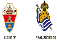  เรอัล โซเซียดัด -vs- เอลเช่ Real Sociedad	3 - 0	Elche