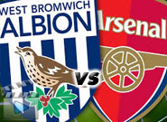 เวสต์บรอมวิช -vs- อาร์เซน่อล West Brom	0-1	Arsenal