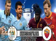  AS Roma	0-2	Manchester City โรม่า -vs- แมนฯ ซิตี้