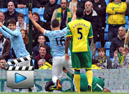 ไฮไลท์-ฟุตบอล-Manchester-City-7-0-Norwich-City