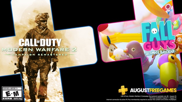 PSN+-เตรียมแจกเกมฟรีเดือนสิงหาคม-กับ-CoD--Modern-Warfare-2-และ-Fall-Guys